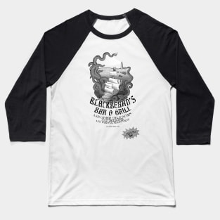 Blackbeard's Bar & Grill Baseball T-Shirt